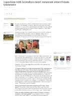Triad Business Journal Screenshot