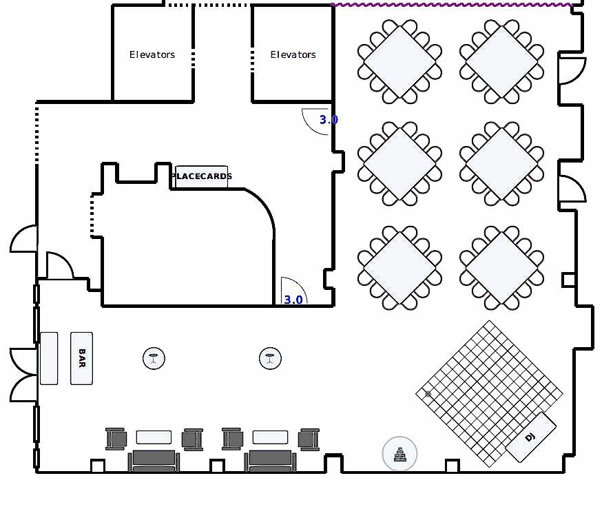 Social Set Social Set white oak room