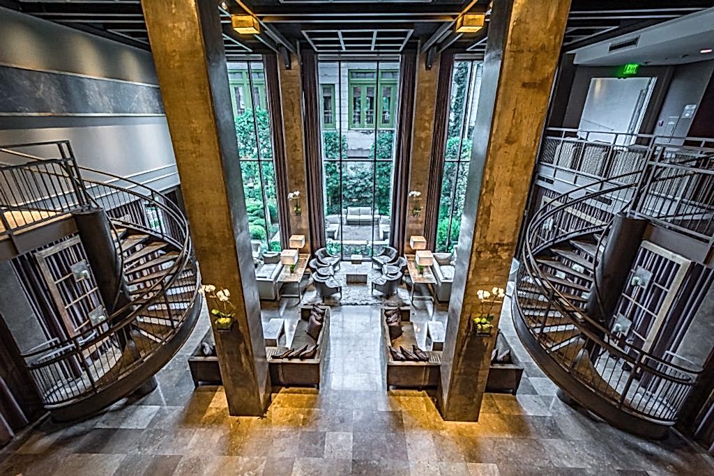 Proximity Hotel Social Lobby in Greensboro, NC