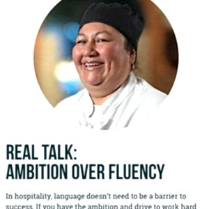 Real Talk: Ambition Over Fluency | NCRLA Serving Careers QW Staff Feature